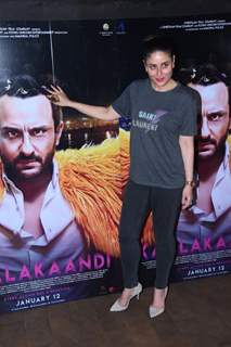 Kareena - Saif, Soha - Kunal at Kaalakaandi screening