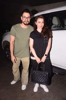 Kareena - Saif, Soha - Kunal at Kaalakaandi screening