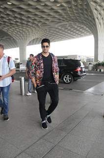 Saif Ali Khan and Sidharth Malhotra at the Airport