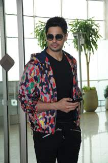 Saif Ali Khan and Sidharth Malhotra at the Airport