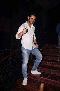 The Charismatic John Abraham at a Launch