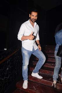 The Charismatic John Abraham at a Launch