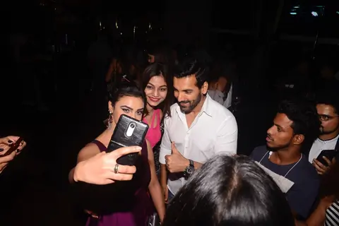 The Charismatic John Abraham at a Launch