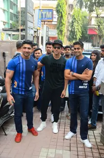 A dashing Hrithik Roshan at a Gym launch