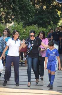 Karisma Kapoor's lunch with Family