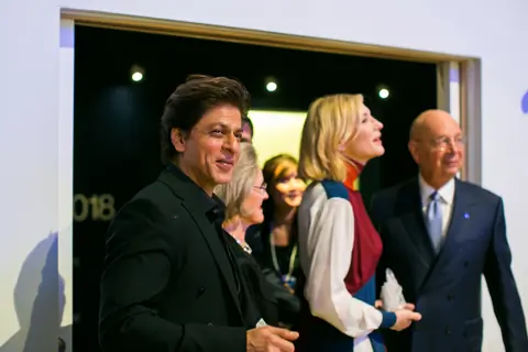 Unseen images of Shah Rukh Khan from Davos