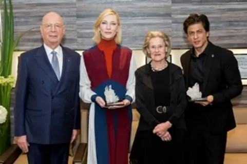 Unseen images of Shah Rukh Khan from Davos