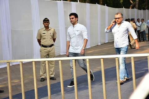 Arbaaz Khan arrives