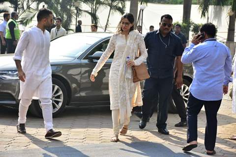 Sonam and Anand arrive