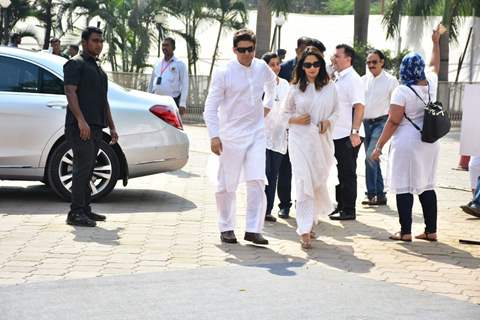 Madhuri with husband Sriram Nene