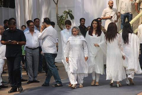 Jaya Bachchan with her Family