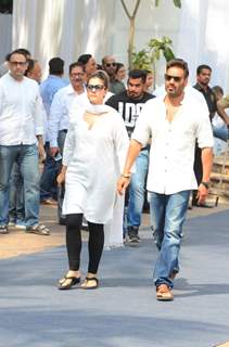 Kajol with husband Ajay Devgn