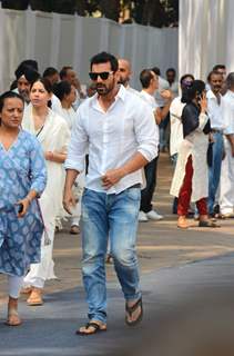 John Abraham Arrives