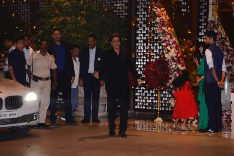 Shah Rukh, Aishwarya, Katrina, John at Ambani's Bash