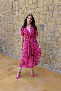 Alia Bhatt for Raazi post interview in JW Marriott hotel in Juhu