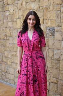 Alia Bhatt for Raazi post interview in JW Marriott hotel in Juhu