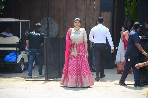 Anshula Kapoor at Sonam Kapoor and Anand Ahuja Wedding