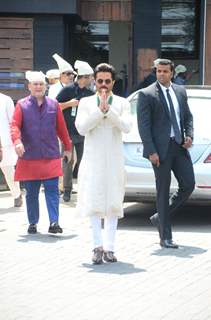 Anil Kapoor at Sonam Kapoor and Anand Ahuja Wedding