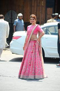 Jacqueline Fernandez at Sonam Kapoor and Anand Ahuja Wedding