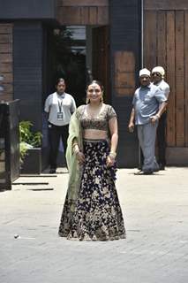 Rani Mukherjee at Sonam Kapoor and Anand Ahuja Wedding