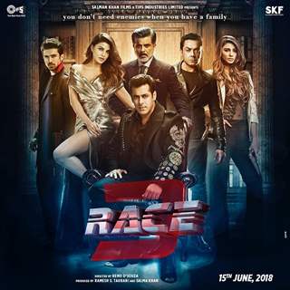 Race 3 movie poster