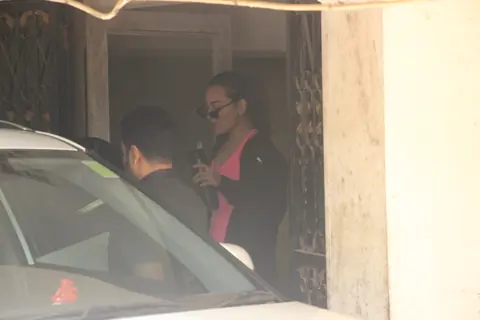 Celebrities snapped around the city