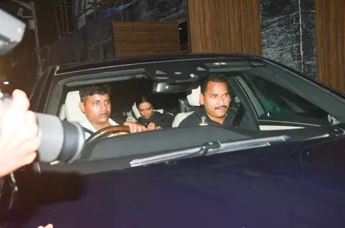 Celebrities snapped around the city