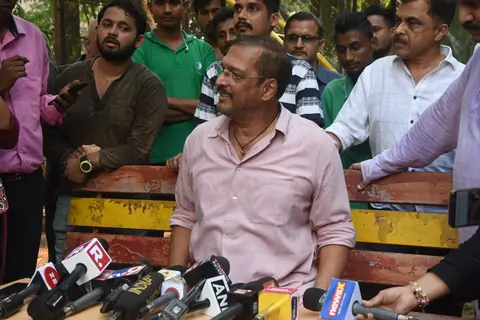 Nana Patekar and Vinita Nanda's press conference