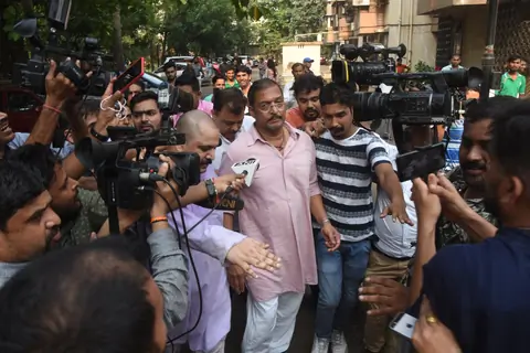 Nana Patekar and Vinita Nanda's press conference