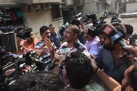 Nana Patekar and Vinita Nanda's press conference