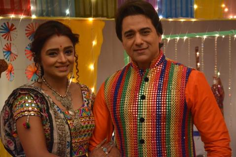 Navratri celebration at Yeh Rishta Kya Kehlata Hai