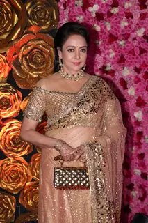 Hema Malini spotted at Lux Golden Rose Awards