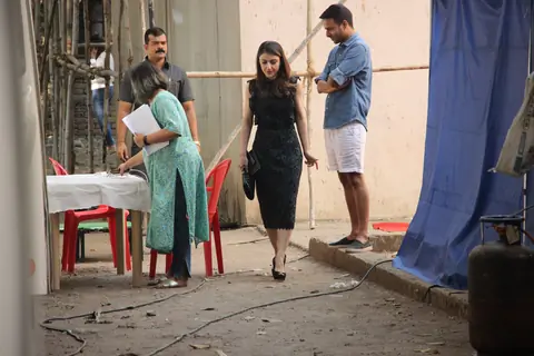 Soha Ali Khan snapped at Mehboob studio