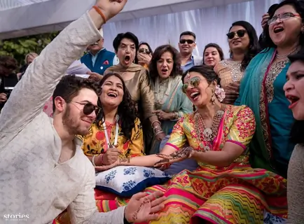 Priyanka Nick Mehendi Ceremony