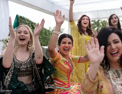 Priyanka Nick Mehendi Ceremony