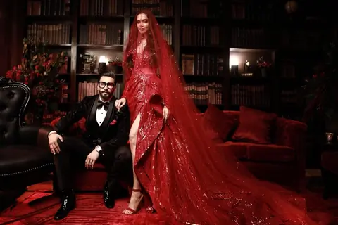 Ranveer- Deepika hosted the Mumbai reception