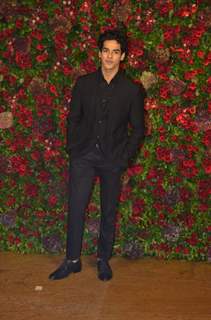 Ishaan Khattar at Ranveer-Deepika's Mumbai reception