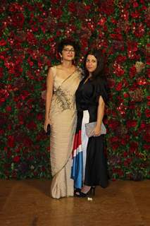 Kiran Rao and Zoya Akhtar at Ranveer Deepika Wedding Reception Mumbai