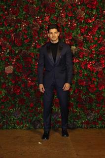 Suraj Pancholi at Ranveer Deepika Wedding Reception Mumbai