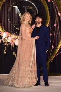 Joe Jonas and Sophie Turner at Priyanka and Nick's Wedding Reception, Delhi