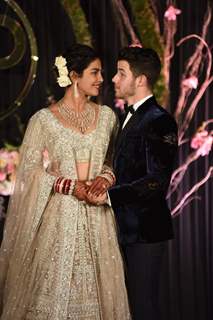 Priyanka and Nick at their Wedding Reception, Delhi