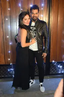 Shabir Ahluwalia and Kanchi Kaul at Additi Gupta and Kabir Chopra cocktail Party