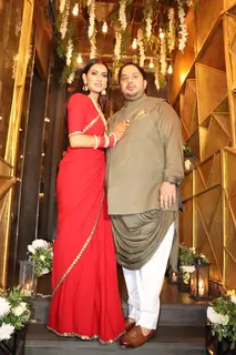 Additi Gupta and Kabir Chopra Reception