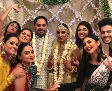 Additi Gupta and Kabir Chopra Reception