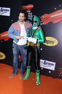 Varun Dhawan at Nickelodeon Kids Choice Awards 2018