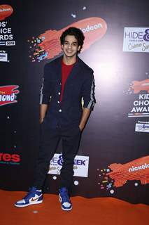 Ishaan Khattar at Nickelodeon Kids Choice Awards 2018