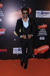 Manish Paul at Nickelodeon Kids Choice Awards 2018