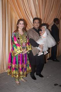 Adnan Sami with family for Isha Ambani and Anand Piramal Reception