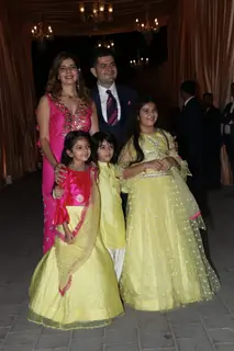 Dabboo Ratnani With Family for Isha Ambani and Anand Piramal Reception