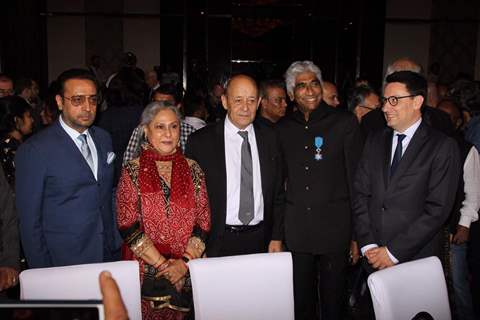 Jaya Bachchan and Gulshan Grover Spotted at an Indo-French Event